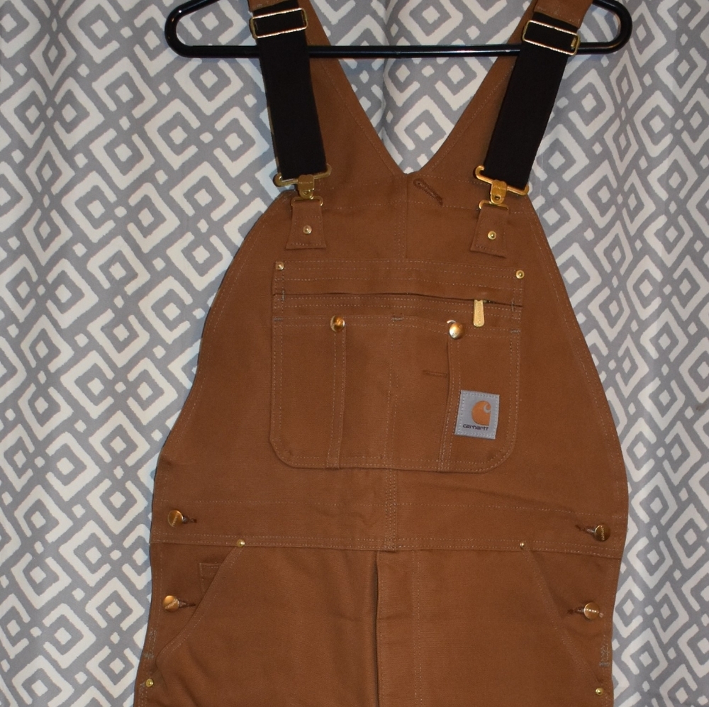 Carhartt quilt lined overalls